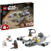 LEGO Star Wars rinkinys 75410 N-1 žvaigždžių naikintuvas, 92 detalės, minifigūrėlės Mando ir Grogu