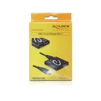 Kortelių skaitytuvas DeLOCK USB 3.0 All in 1 91704