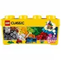 LEGO 10696 Classic Medium Kūrybinė Plytų Dėžutė – 484 Spalvingos Plytos, Langas, Ratai, Idėjų Pradžiai