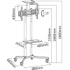Sbox FS-401 (37-70/50kg/600x400) – Pulto laikiklis