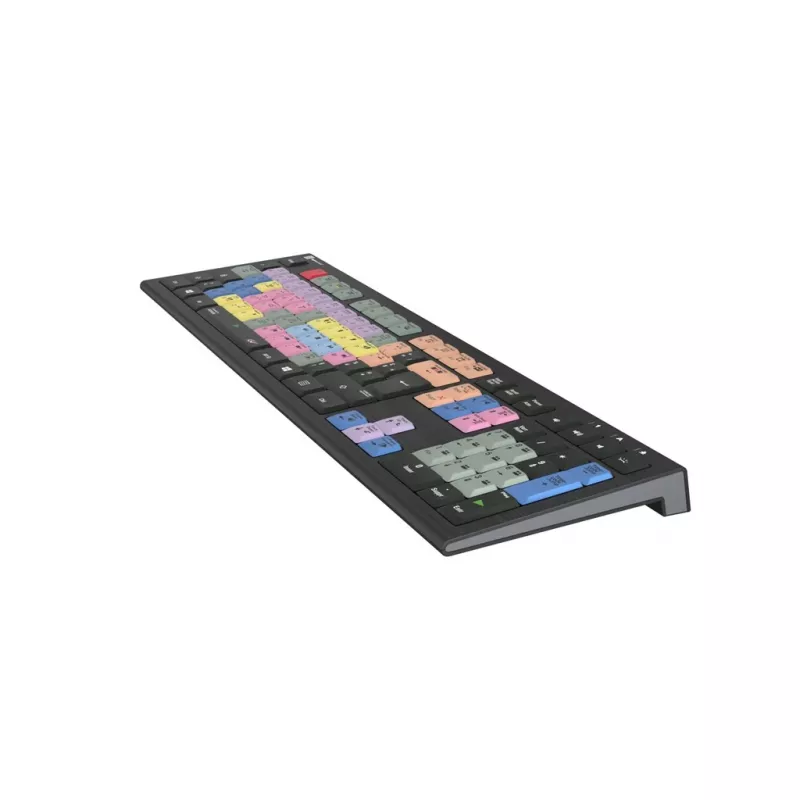 Logickeyboard LKB-EDIUS-A2PC-FR klaviatūra, USB, AZERTY, prancūziška, juoda