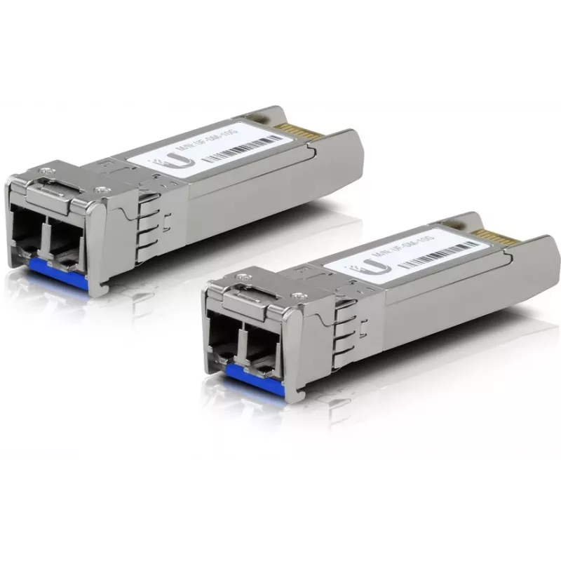 SFP+ šviesolaidinis keitiklis Ubiquiti UACC-OM-SM-10G-D-2 10 Gbps 1310 nm LC vienmodis 10 km (2 vnt. pakuotė)