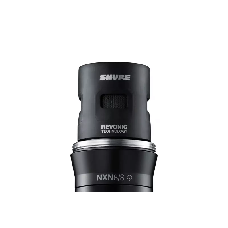 Shure Nexadyne™ 8/S – dinaminis mikrofonas, superkardioida su XLR jungtimi, juodas