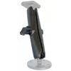 RAM Mounts RAM-B-201U-C dviguba lizdinė rankena planšetei/įrenginiui, aliuminis, rutulys 2,54 cm, aukštis 152,4 mm, juoda