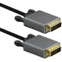 DVI laidas Helos PREMIUM DVI-D 24+1 kištukas-kištukas 4K 5,0 m juodas