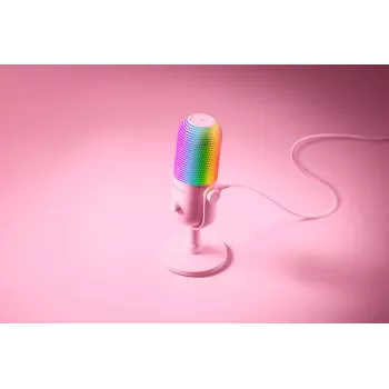 Razer Seiren V3 Chroma Pink PC mikrofonas