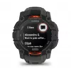 Garmin Instinct 3 Solar GPS išmanusis laikrodis 1.3 colio MIP 176x176 lietimui jautrus ekranas juodas