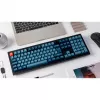 Keychron V6 Max, Gaming klaviatūra, juoda/mėlynai pilka, DE išdėstymas, Gateron Jupiter Red, Hot-Swap, RGB