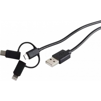 shiverpeaks BS14-15035 USB kabelis 2 m 2.0 USB A Micro-USB B juodas (BS14-15035)