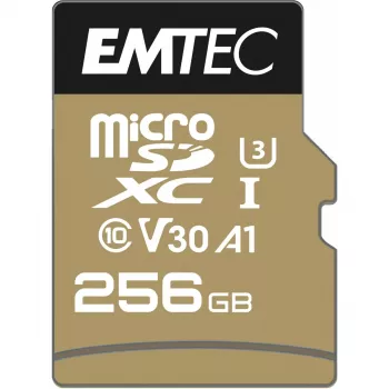 „Emtec SpeedIN Pro 256 GB MicroSDXC UHS-I Class 10“ atminties kortelė