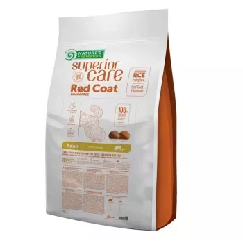 Sausas šunų maistas Nature’s Protection Superior Care Red Coat Adult Small Breed Grain Free Salmon 10 kg