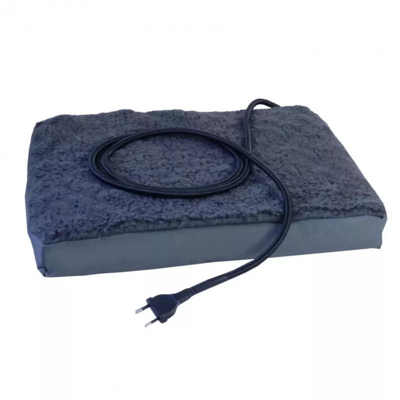 Šildomas gyvūnų guolis Glovii GPETH šunims ir katėms 580x450x180 mm, poliesterio užvalkalas, neslystanti bazė