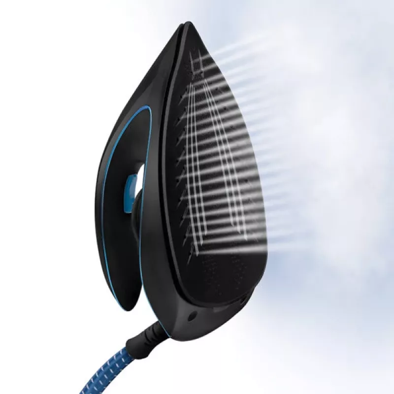 Lyginimo lygintuvas Zelmer Aqua Steam ZIS5400 juodai-mėlynas