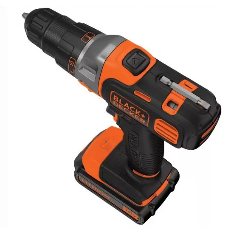 Black & Decker MT218KB gręžtuvas 800 aps./min. Juoda, Oranžinė 1.46 kg