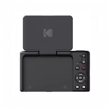 Kodak PIXPRO C1 kompaktiškas fotoaparatas juodas – 13 MP CMOS – Full HD – 2,8 colio Flip-LCD