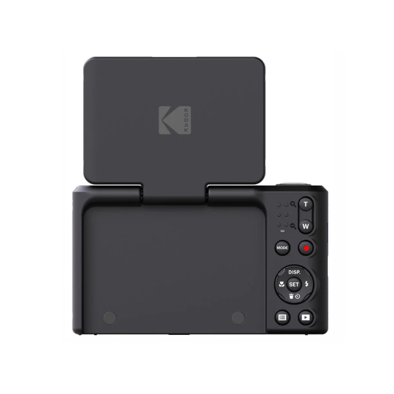 Kodak PIXPRO C1 kompaktiškas fotoaparatas juodas – 13 MP CMOS – Full HD – 2,8 colio Flip-LCD