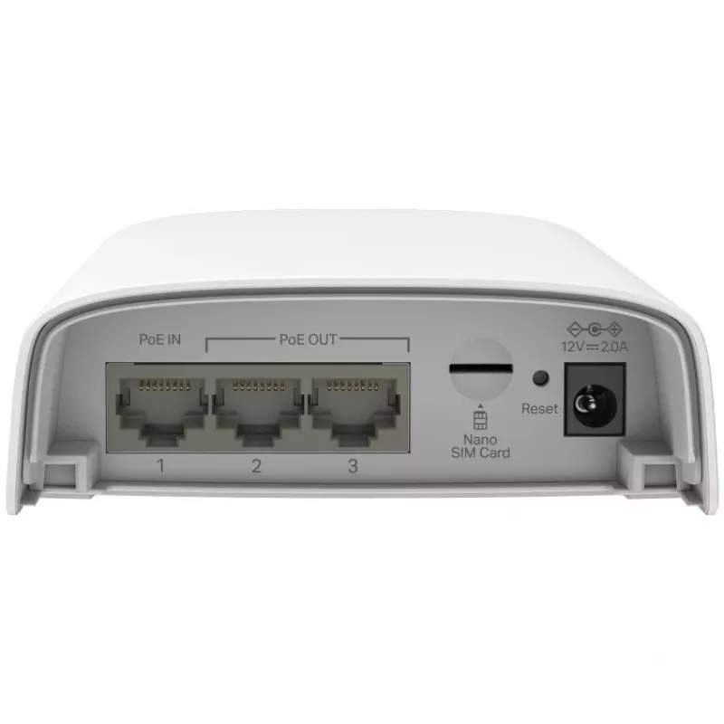 TP-Link Omada ER703WP-4G-Outdoor – belaidis maršrutizatorius su 4G ir Wi-Fi 6, 10/100/1000 Mbit/s