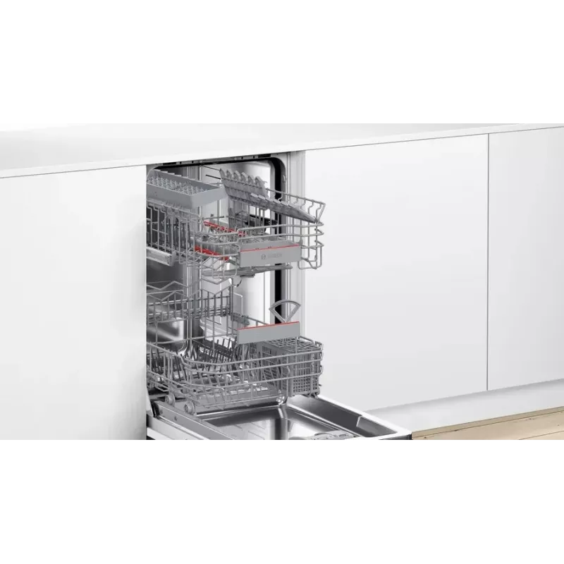 Įmontuojamas indaplovė Bosch SPV4EKX24E, 9 komplektai, 44 dB