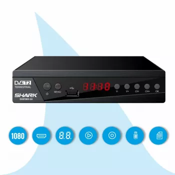 Skaitmeninis TV siųstuvas MANTA DVBT005-SH DVB-T/T2 HEVC palaikymas