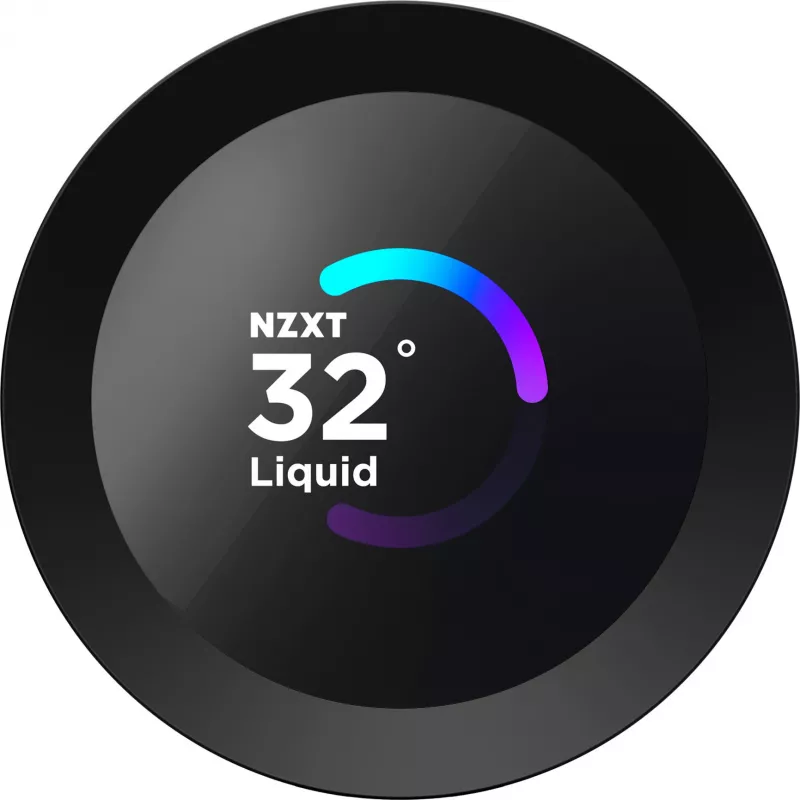 NZXT Kraken Plus 240 procesoriaus skysčio aušintuvas 12 cm juodas