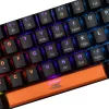 Mechaninė klaviatūra Baracuda Dolphin Black US išdėstymas su Red jungikliais