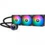 Thermaltake TH420 V2 ARGB procesoriaus skysčio aušintuvas 420 mm 14 cm juodas