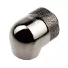XSPC 90° adapteris G1/4 colio AG į G1/4 colio IG, sukamasis, juodas chromas, 4 vnt. rinkinys