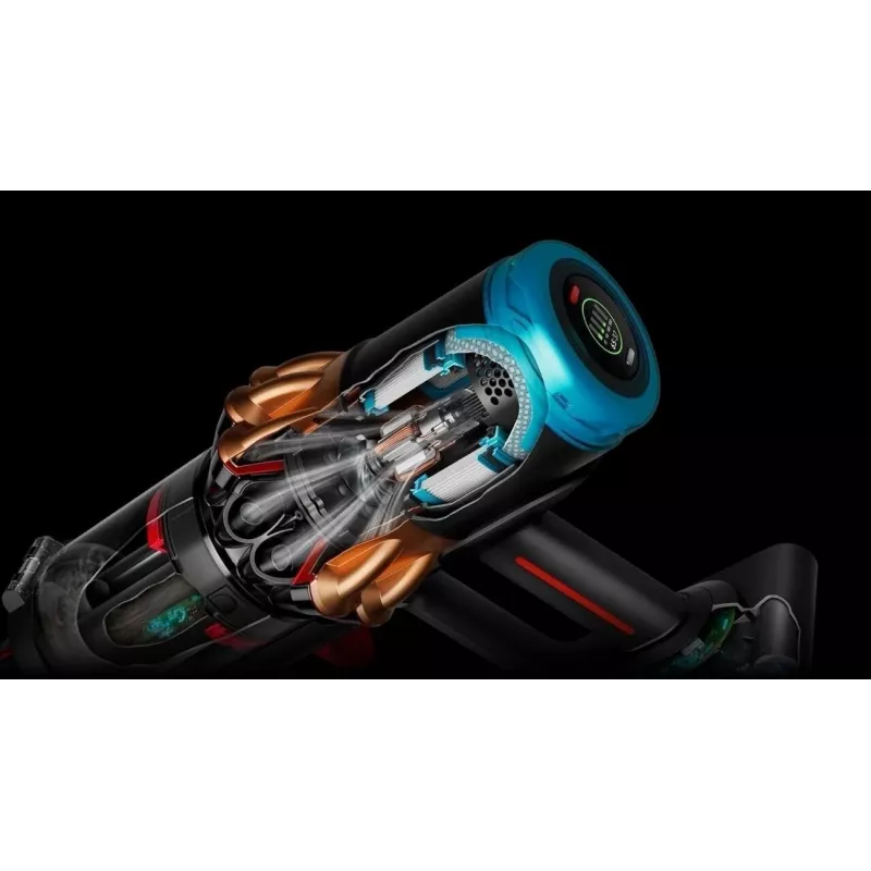 Dyson V16 Piston Animal Submarine belaidis dulkių siurblys sausam ir drėgnam valymui (492969-01), matinė juoda/varinė
