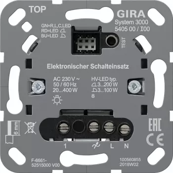 Gira S3000 perjungimo įdėklas 540500