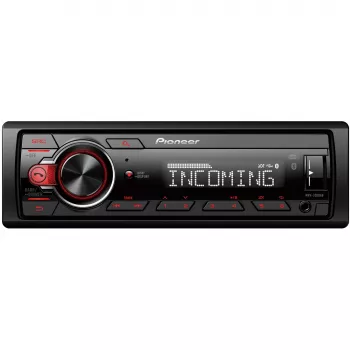 PIONEER MVH-330DABAN, 1 DIN, 200 W, 50 W, juodas, Android, AAC, FLAC, WAV, WMA