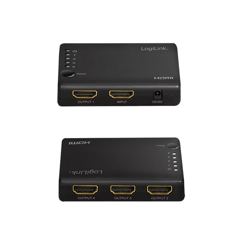 HDMI skirstytuvas 1x4, 4K/30Hz