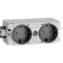 Hager Dado Trunking Plug-In Modulis (P x A x G) 120 x 50 x 61 mm GS20009011 1 vnt. grafito juoda (RAL 9011)