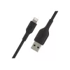 Pintas USB-A į Lightning laidas, 1 m, juodas
