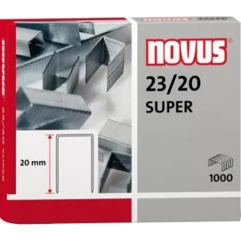 Segtukų paketas Novus 23/20 SUPER 1000 vnt. 042-0240