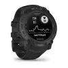 Išmanusis laikrodis GARMIN Instinct 3 – 45 mm, 3,05 cm (1,2 colio) AMOLED 390×390 liečiamas ekranas, 4 GB, GPS, silikoninis dirželis juodas, 53 g