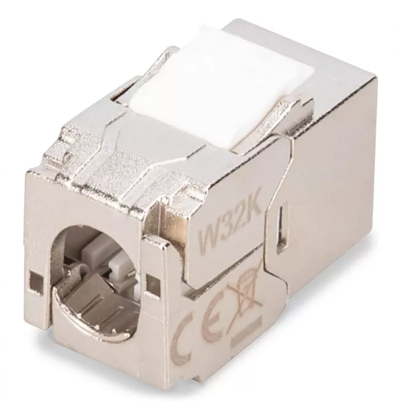 Digitus CAT 6A kompaktiškas kištukinis modulis ekranuotas beįrankis 24 vnt DN-93615-S-24