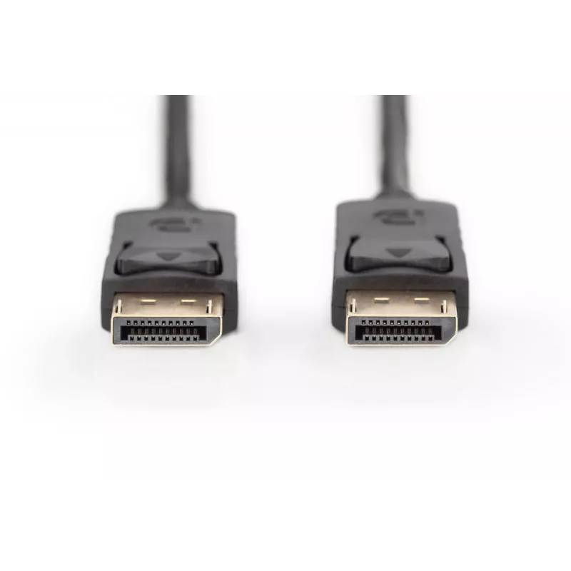 Jungiamasis kabelis DisplayPort su užraktu 1080p 60Hz FHD tipas DP / DP M / M juodas 3m