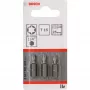 Bosch antgalis atsuktuvui Extra Hard, 3 vnt., Torx, T15, plienas, 25 mm