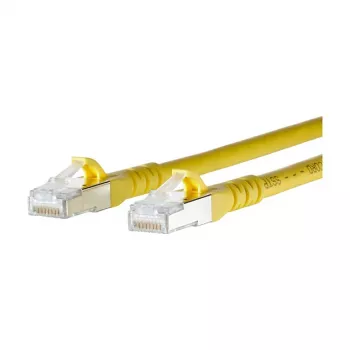 Metz 1308451077-E Ethernet Patch Cable Geltonas