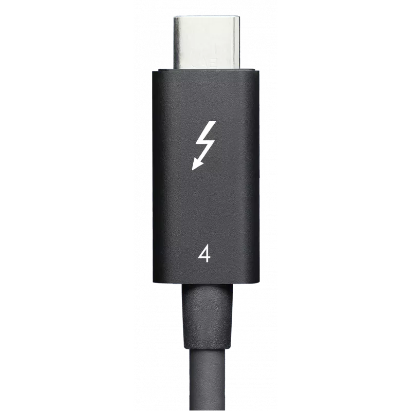 Thunderbolt kabelis Lenovo 4Z51A40455 — 2 m, 40 Gbit/s, kištukas–kištukas, juodas