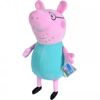 SIMBA Peppa Pig Tėtis Kiaulė minkštas žaislas, 37 cm