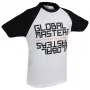 Global Masters T-Shirt GM Text - Baltas (S)