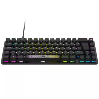 Corsair K65 PRO MINI žaidimų klaviatūra USB QWERTZ vokiška juoda