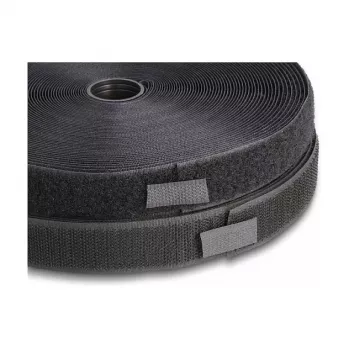 DeLOCK Heavy-duty lipnusis ir kilpinis diržas 15 m x 25 mm juodas