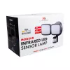 LED sieninis šviestuvas MACLEAN MCE524 su PIR judesio davikliu, modelis MCE524 B