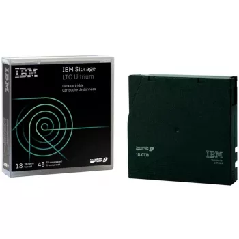 IBM LTO Ultrium 9 kasetė - 18 TB / 45 TB - be etiketės
