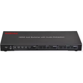 ROTRONIC-SECOMP ROLINE 4K HDMI matricos jungiklis, 4 x 2