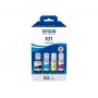 Originalus Epson EcoTank rašalo butelių 4 spalvų rinkinys – Juoda 127 ml, Cyan/Magenta/Geltona 210 ml (C13T03V64A)