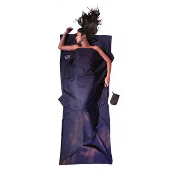 Cocoon TravelSheet stačiakampis miegmaišis medvilninis mėlynas