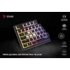 Belaidė mechaninė klaviatūra Savio SAVGK-PHENIX YELLOW PUDDING, Gateron Yellow Pro, 75 %, geltona, USB